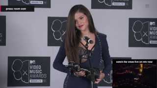Selena Gomez interview MTV VMA  press room cam 2013 - mtv vmas 2021 selena gomez