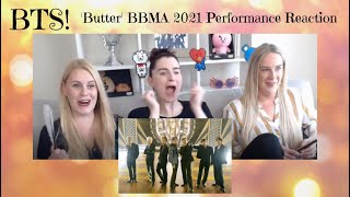 BTS: 'Butter' BBMA 2021 Performance Reaction - billboard music awards 2018 bts reaction
