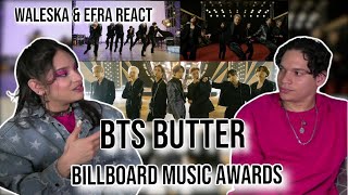 Waleska & Efra react to BTS (방탄소년단) 'Butter' @ Billboard Music Awards| REACTION 🤩👏 - billboard music awards 2018 bts reaction